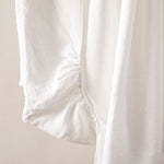 Load image into Gallery viewer, Pure Italian Hemp Double Fitted Sheet in Latte/Oat colors
