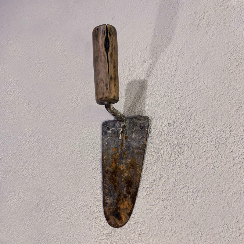 Artful Wall Hooks Recycled from a Treasure of Unique Trowels