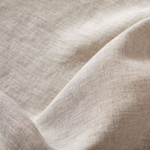 Pure Italian Hemp Single Fitted Sheet in Latte/Oat colors