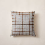 Carica l&#39;immagine nel visualizzatore di Gallery, Modern yet Classic Cashmere Cushion in Grey and Brown Checked
