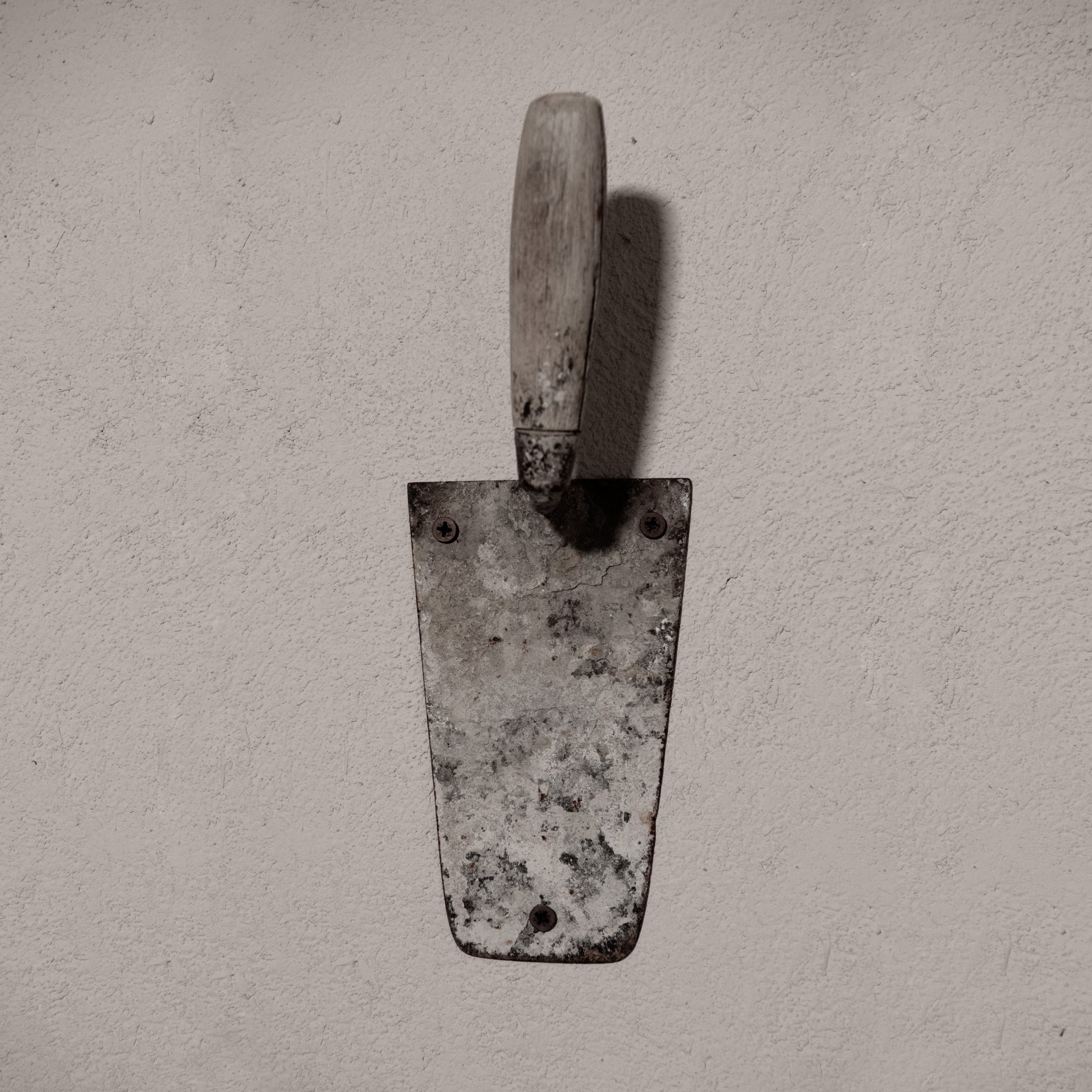 Artful Wall Hooks Recycled from a Treasure of Unique Trowels