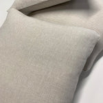 Carica l&#39;immagine nel visualizzatore di Gallery, Fresh Linen Cushion Woven in Oat color finished with Coordinated Piping
