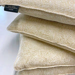 Load image into Gallery viewer, Elegant and Soft Silk Velvet Cushion Embroidered with Gold Thread
