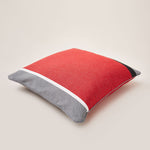 Load image into Gallery viewer, Lively Striped Cushion in pure Cotton finished with Coordinated Color Piping, 19.7&quot;x19.7&quot;
