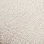 Carica l&#39;immagine nel visualizzatore di Gallery, Soft Crinkled Linen Cushion in Oat color
