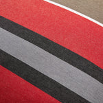 Load image into Gallery viewer, Striped Placemat in Orange and Dark Grey color scheme, 2-piece sets
