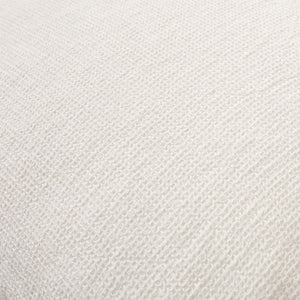 Honeycombed Textured Linen Bath Towel in Latte color