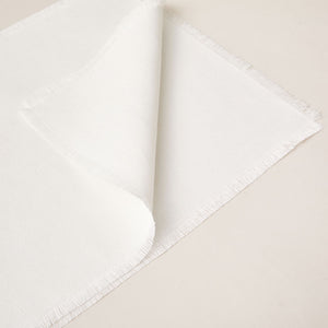 Placemat of Hemp with Frayed Edge, 2-piece sets