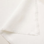 Carica l&#39;immagine nel visualizzatore di Gallery, Runner of Pure Hemp with Frayed Edge in creamy Latte
