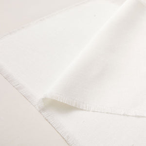 Placemat of Hemp with Frayed Edge, 2-piece sets