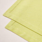 Carica l&#39;immagine nel visualizzatore di Gallery, Cotton Placemat with Ribbon Hand Embroidery in Lime Green color - 2-piece sets
