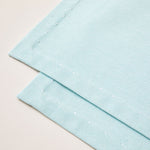 Load image into Gallery viewer, Cotton Placemat with Ribbon Hand Embroidery in Tiffany Blue color - 2-piece sets
