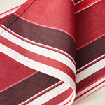 Load image into Gallery viewer, Striped Placemat in Amarena color scheme, 2-piece sets

