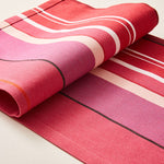 Carica l&#39;immagine nel visualizzatore di Gallery, Striped Placemat in Amarena color scheme, 2-piece sets
