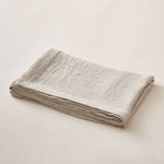 Load image into Gallery viewer, Woven Linen Blanket in a Honeycomb Texture the color of Warm Cappuccino
