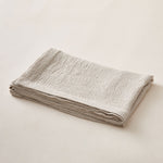 Carica l&#39;immagine nel visualizzatore di Gallery, Woven Linen Blanket in a Honeycomb Texture the color of Warm Cappuccino
