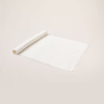 Carica l&#39;immagine nel visualizzatore di Gallery, Runner of Pure Hemp with Frayed Edge in creamy Latte
